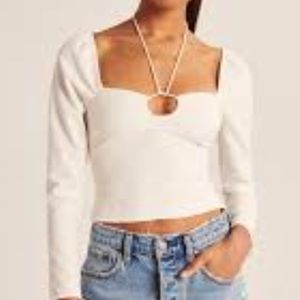 Abercrombie Keyhole Top